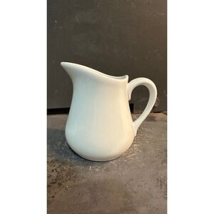 BIA Cordon Bleu White Porcelain Pitcher 5 Inch Creamer Gravy Boat Serving Jug